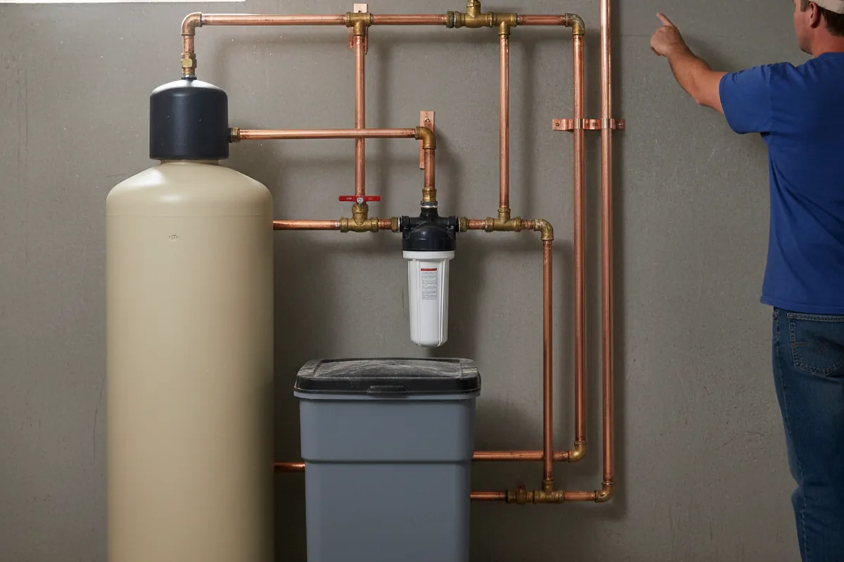 Whole-house water treatment system installed in Oregonia